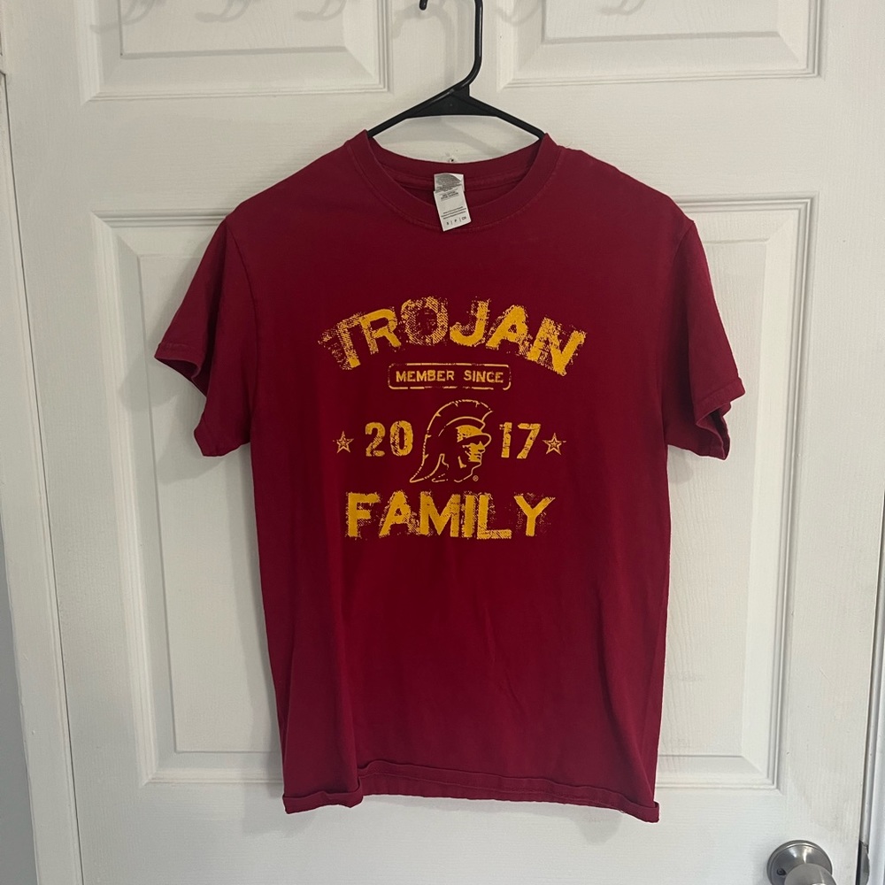USC Trojan family t shirt